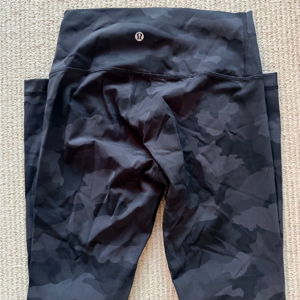 lululemon Black Camo Leggings